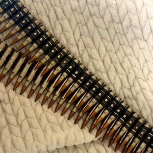 Authentic Real Bullet Belt 1998 NYC